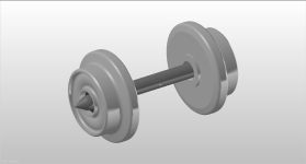 NPE NZ33276 - H0 Scheibenradsatz - Ø 9 mm (Spitzenlager einseitig isoliert)